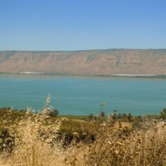 sea of galilee lake landscape